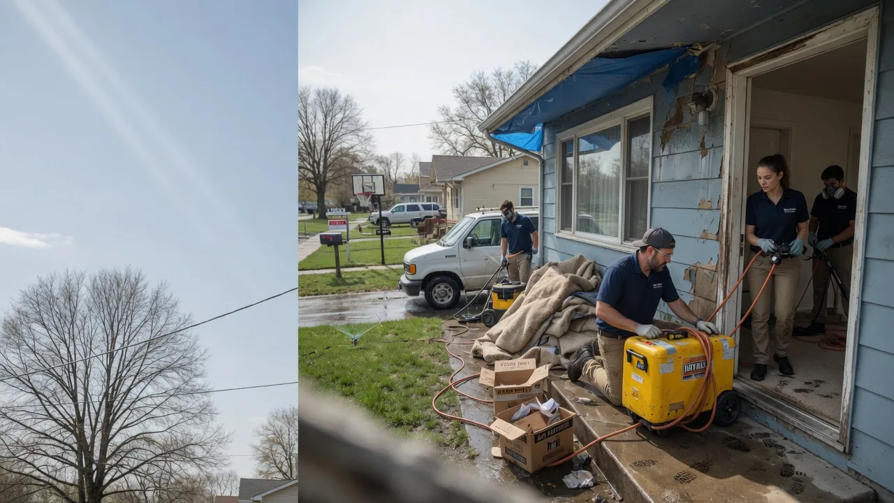 Basement Flood Cleanup in Stigler, OK near me